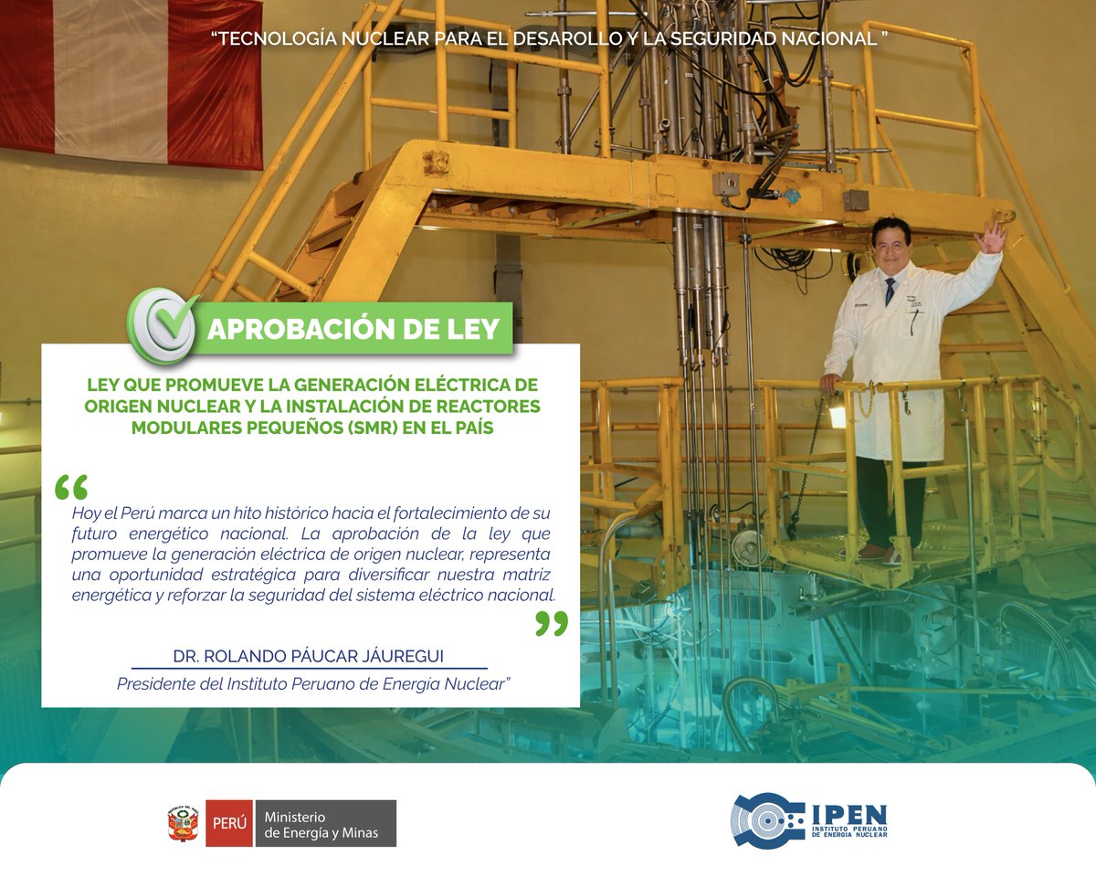Instituto Peruano de Energía Nuclear tweet media