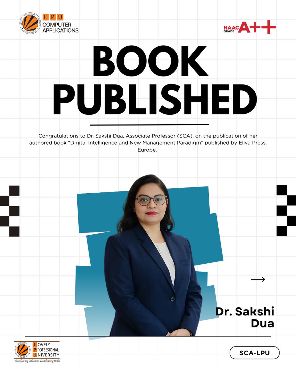 LPU School of Computer Applications tweet media