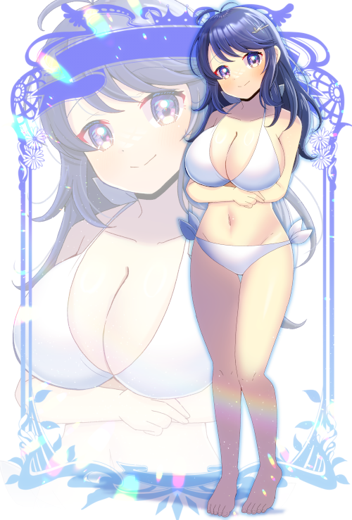 「#おっぱいのでかい絵を描くのでフォローしてください」|ヒヨヨ@skeb募集中のイラスト