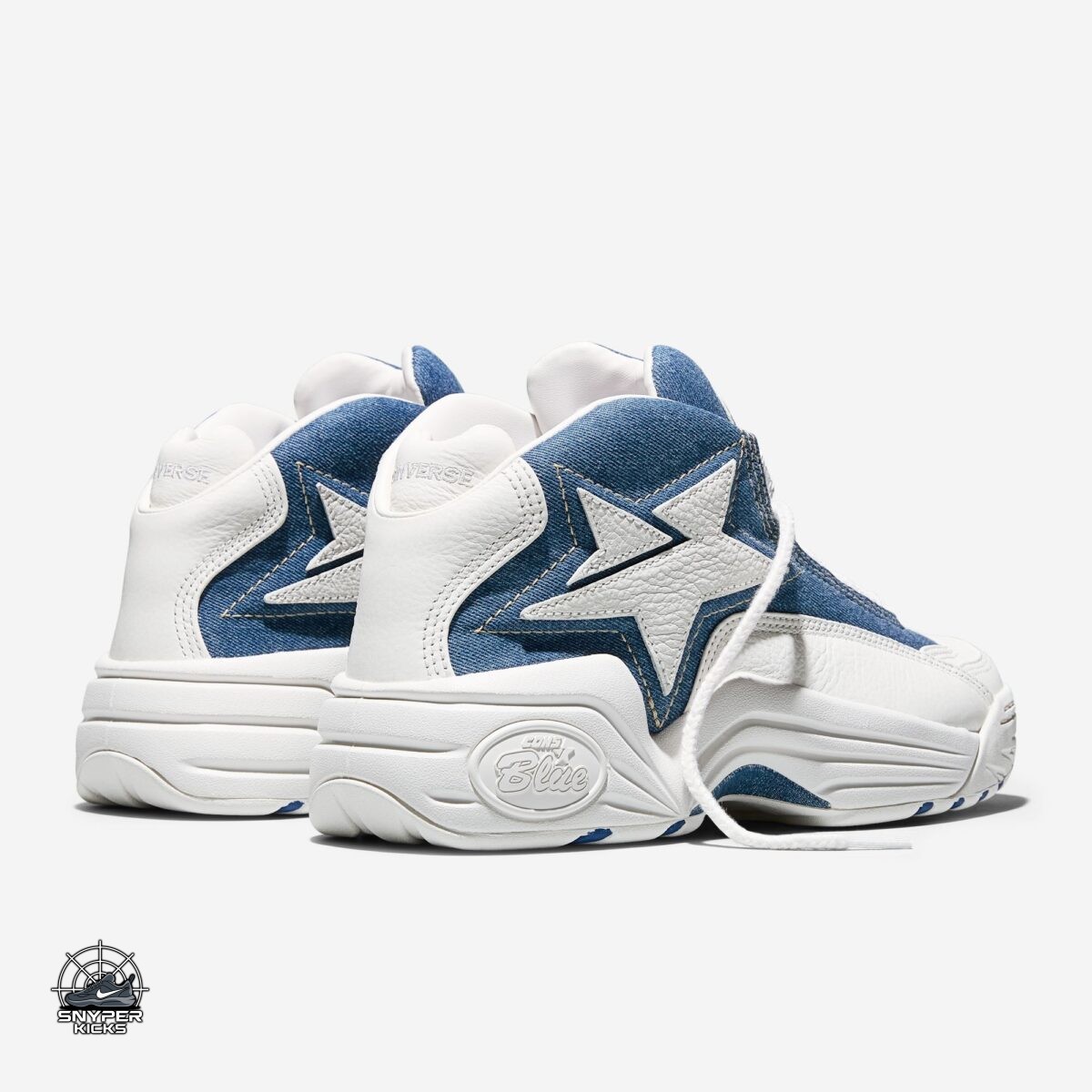 SnyperKicks's tweet image. Converse CONS Mid "Kentucky Denim"
Colorway: Federal Blue/Vintage White
Style Number: 
Release Date: March 13, 2026
Price: $130
#KentuckyDenim #converse #cons