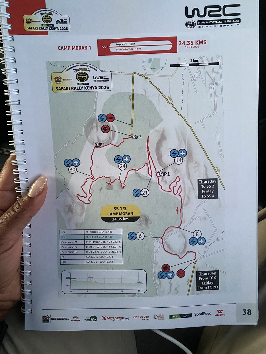 esnahmoraa's tweet image. Very dramatic stage!!

24Kms of absolute gruel and drama!
No surprise very many curse words were thrown around.😂😂

Anyway,
Loldia Becomes SS1 today and this will be my first time experiencing Loldia as well.

#WRCSafariRally2026
#CFAOMobilityDrivesKenya
#MadeForThis