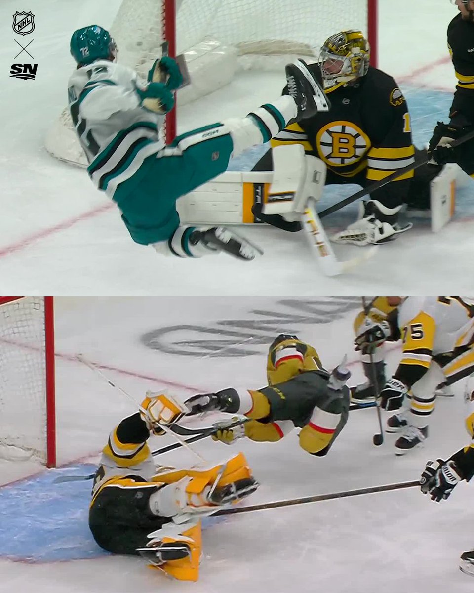 Sportsnet's tweet image. William Eklund and Mitch Marner took flight tonight ✈️😅