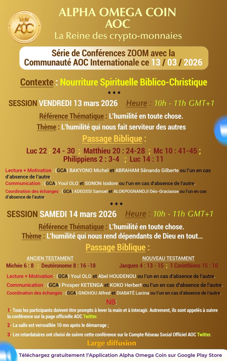 Alpha Omega Coin tweet media