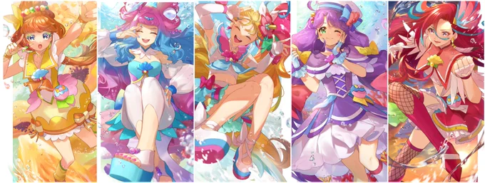 プリキュア絵揃え芸の進捗 まだ先は長い… 【一旦描いた】 ・ハトプリ ・トロプリ ・ひろプリ ・わんプリ(特殊) ・初代(特殊) 【揃え中】 ・5gogo ・??? 【これから】 上記以外のタイトル