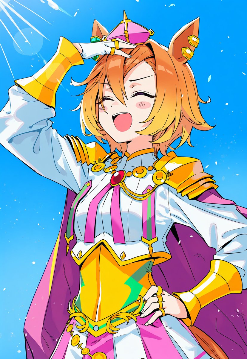 ああ、なんて良い天気なんだ！世界が、ボクの誕生を祝福している！