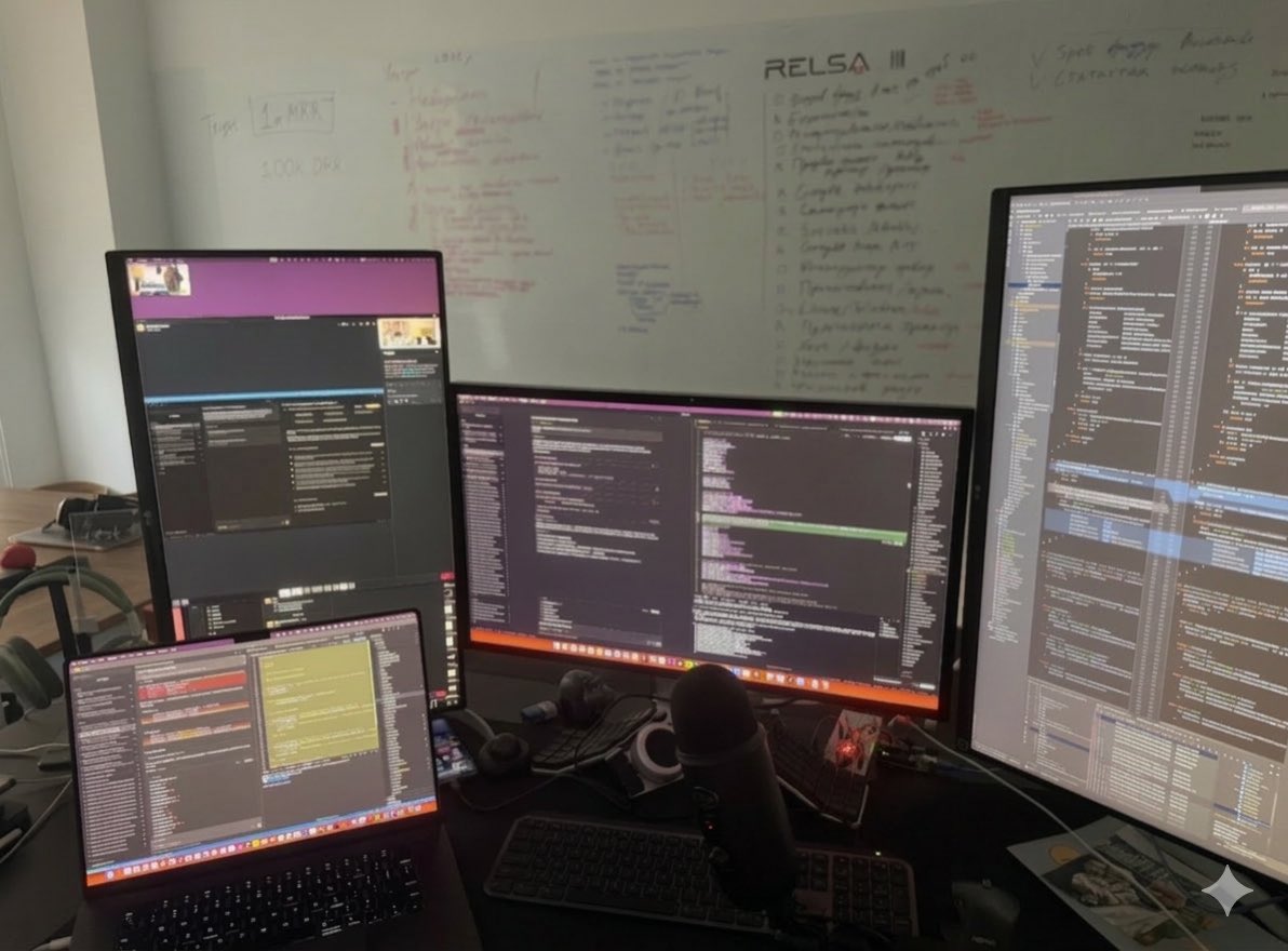 jumper4236's tweet photo. I think I accidentally found a way to vibe code ~5x faster.

I run 5 Cursor chats in parallel.
While one agent is thinking, I’m reading another response, starting a third task, or reviewing some code.

So basically 5 threads on one machine.

Then I also work from two computers (Mac Studio + laptop) just to keep everything flowing.

And on top of that I’m chatting with a colleague who’s also vibe coding and I’m steering his tasks a bit.

The result is this weird but amazing multi-agent + multi-human flow.

Coding starts to feel less like programming
and more like orchestrating parallel intelligence.