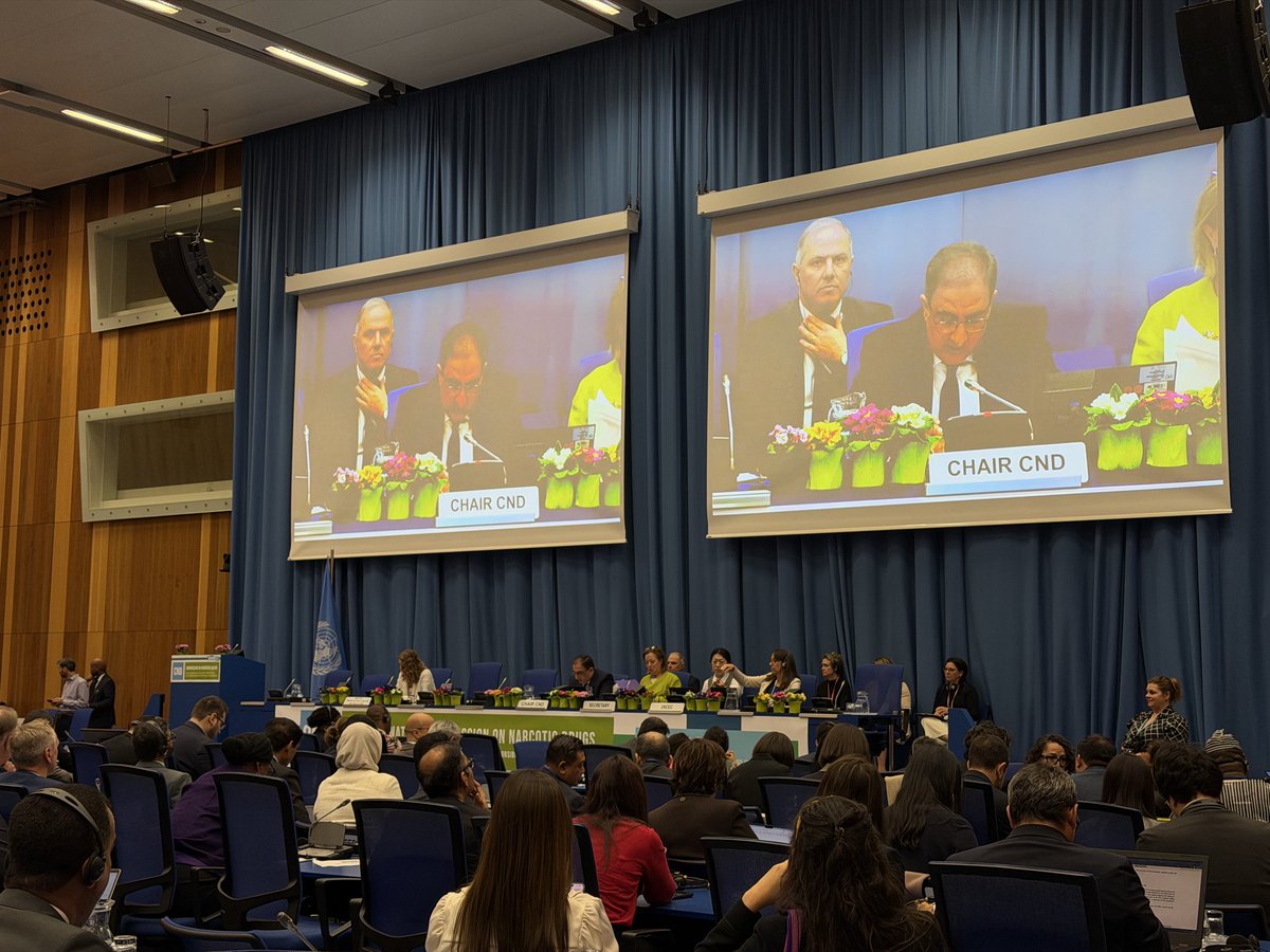 UN Commission on Narcotic Drugs tweet media