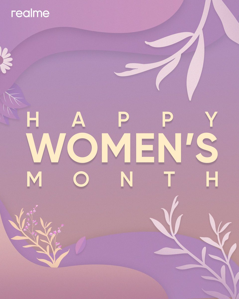 realme_ph's tweet photo. Every act of kindness, every bold decision, every fearless pursuit of a dream, behind it all is a woman who inspires. ๐ธ
Happy Womenโs Month!
Tag a woman who deserves recognition and celebrate her today! ๐
#WomensMonth #realmePH https://t.co/EY28niLnka
