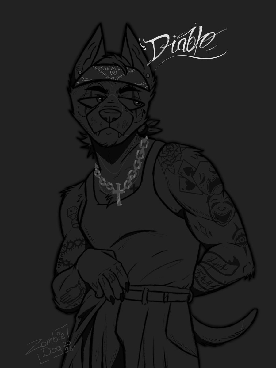 ZombieDog18's tweet photo. Diablo ♡ My precious boy
#furryoc #furryart #cholo #digitalarwork https://t.co/uBHCbZXdBx
