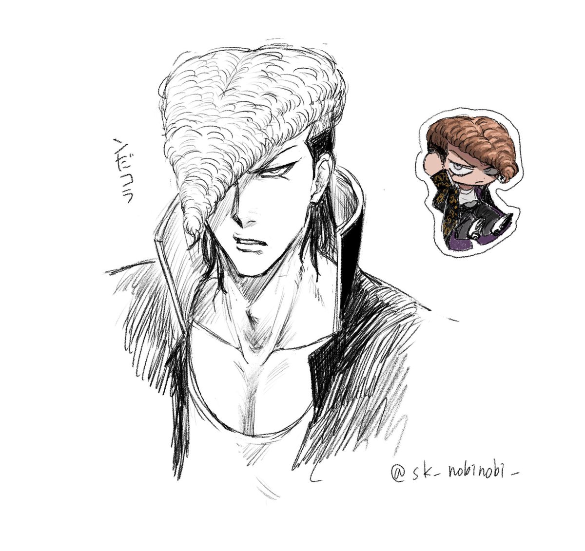 ノビシロ tweet media