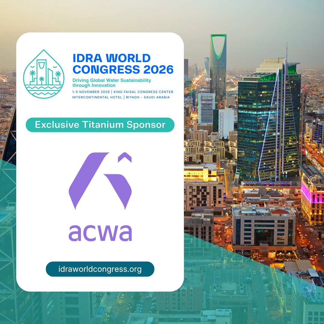 International Desalination and Reuse Association tweet media