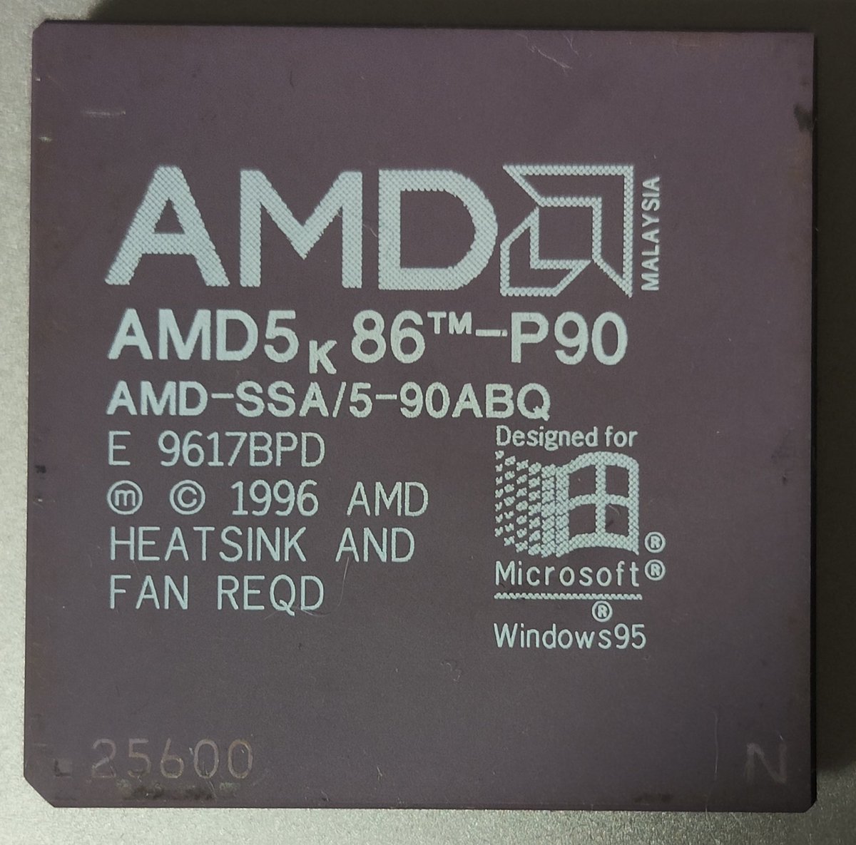 Two earlier SSA/5 AMD K5s