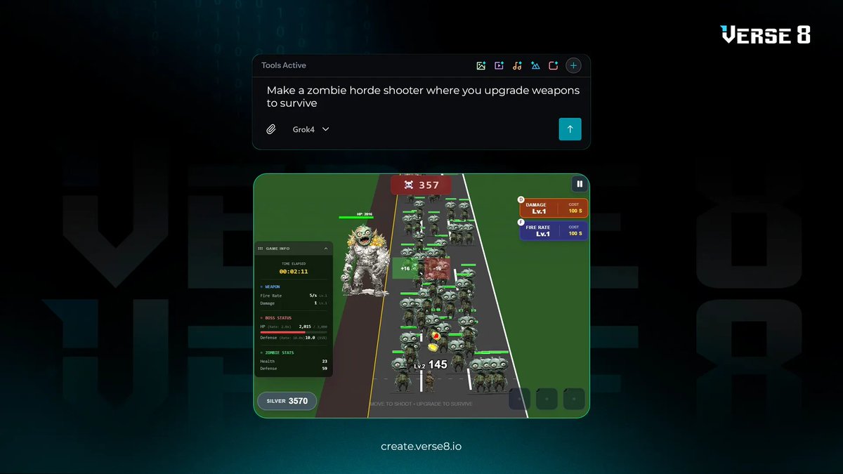 Verse 8 | Why Code, Just Verse 8 tweet media