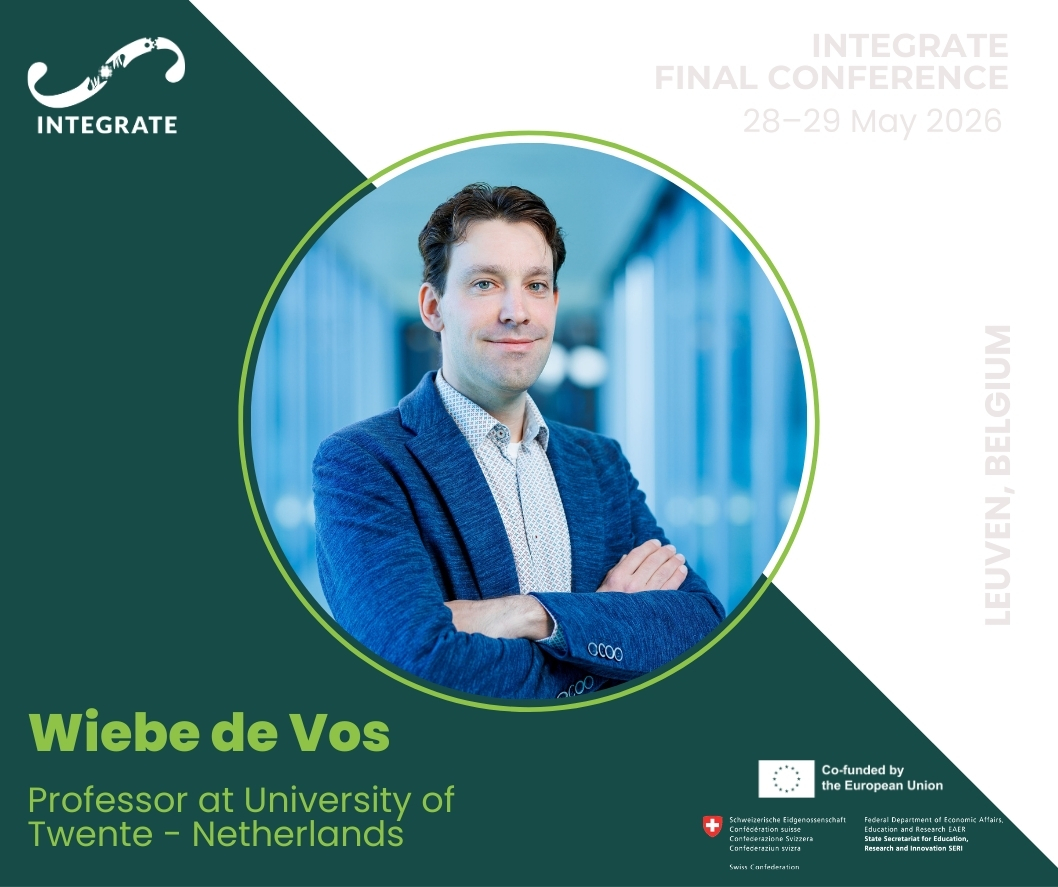 IntePathfinder's tweet photo. 🟢INTEGRATE Final Conference in Leuven | 28–29 May 2026🟢
We are pleased to announce that Prof. Wiebe de Vos from the #UniversityofTwente will join the event as a speaker in the session dedicated to theoretical framework development. 
Discover more: https://t.co/pk2XNBi8OT https://t.co/2LyA6ZVfFd