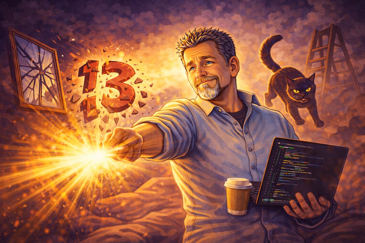 Ich habe mal in meiner eigens entwickelten Blogsoftware "Bobaro" einen Artikel zum "Freitag, den 13." verfasst. Wer mehr wissen möchte, kann den Artikel gerne einmal ansehen und sich zugleich auch ein Bild von meinem Blogsystem machen.

bobaro.de/view.php?id=69…