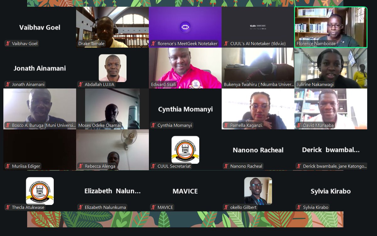 Consortium of Uganda University Libraries tweet media