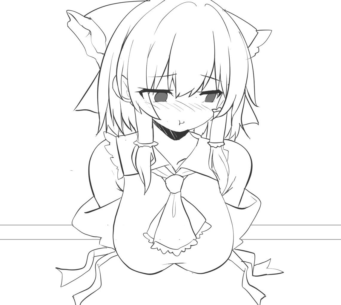 コマ割りを使って霊夢のどたぷんおっぱいを表現できたので進捗 