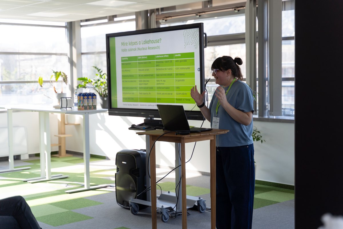 DSSBudapest's tweet photo. 🚀 DSS Consulting's Workshop 2026: #AI and #Databricks in Practice

💡 The event with our customers (including Erste Bank, Raiffeisen Bank, NN, Uniqa and Generali) focused on real-life challenges and solutions.

 ▶️ More details: https://t.co/luo6DkdNvX 
 
 #DSSBudapest #sdlc https://t.co/eOt24m0B8f