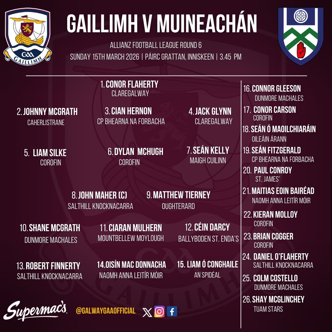 Galway GAA Official tweet media