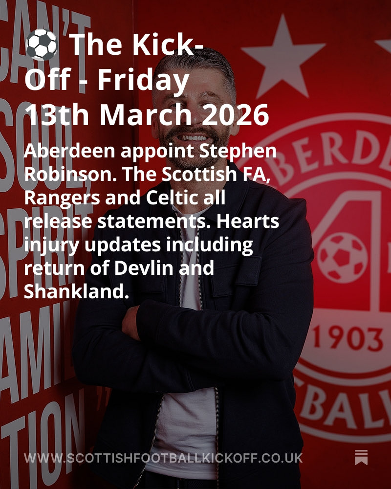 Scottish Football Kick-Off tweet media