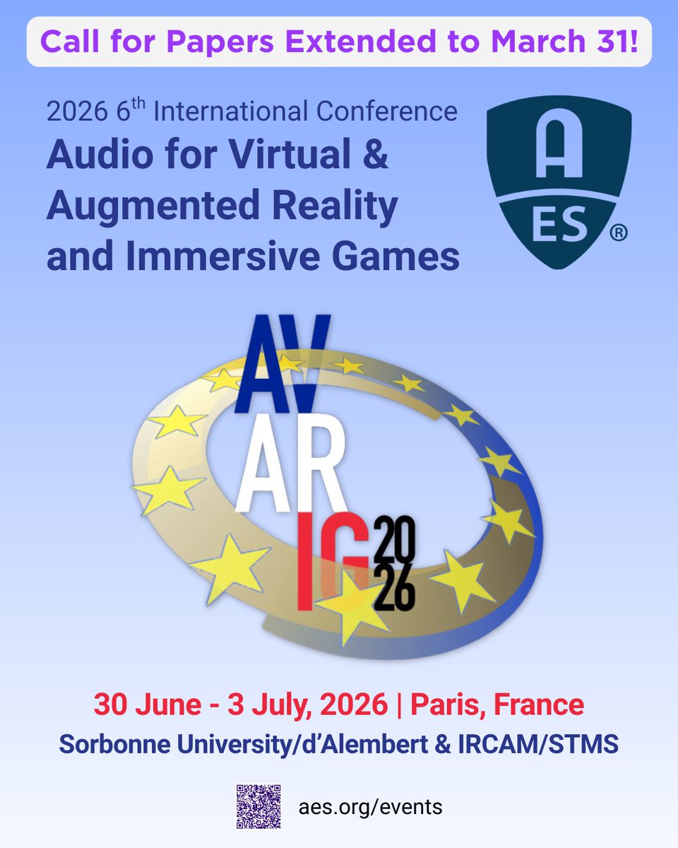 Audio Engineering Society tweet media