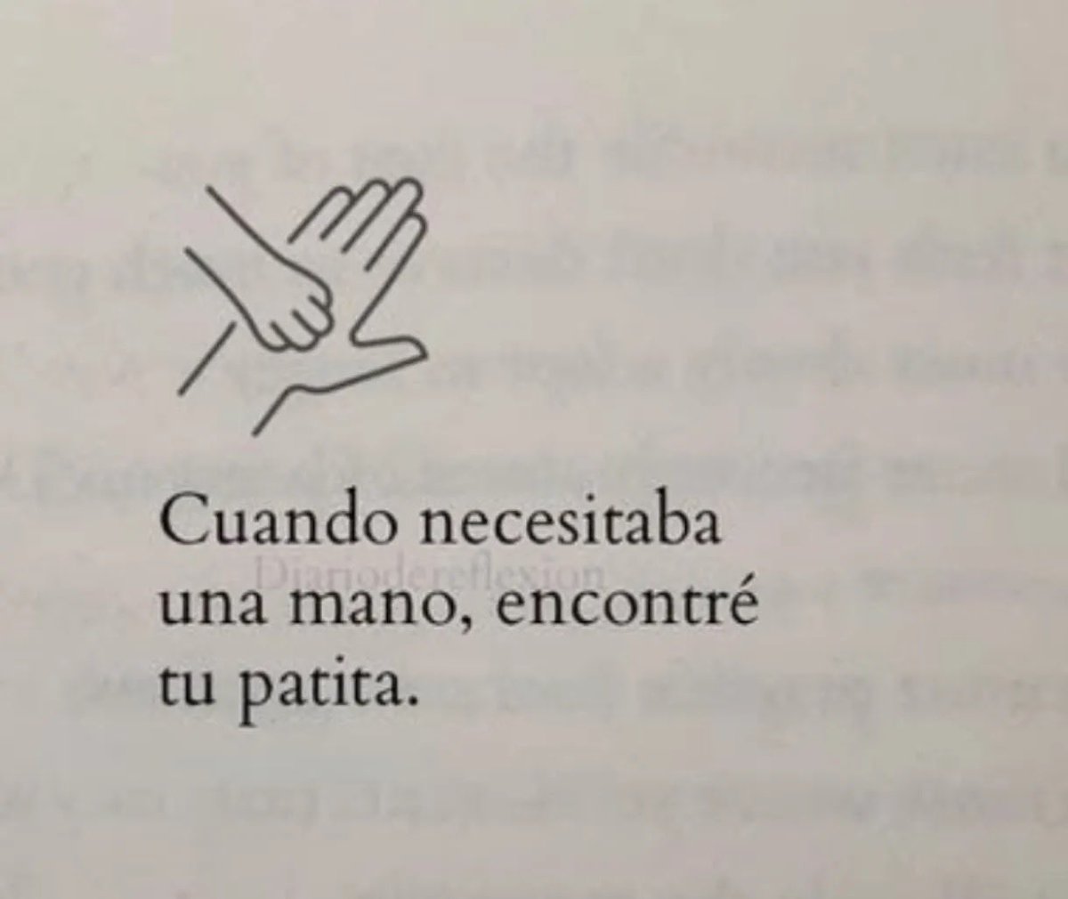 El único fiel en mi vida…