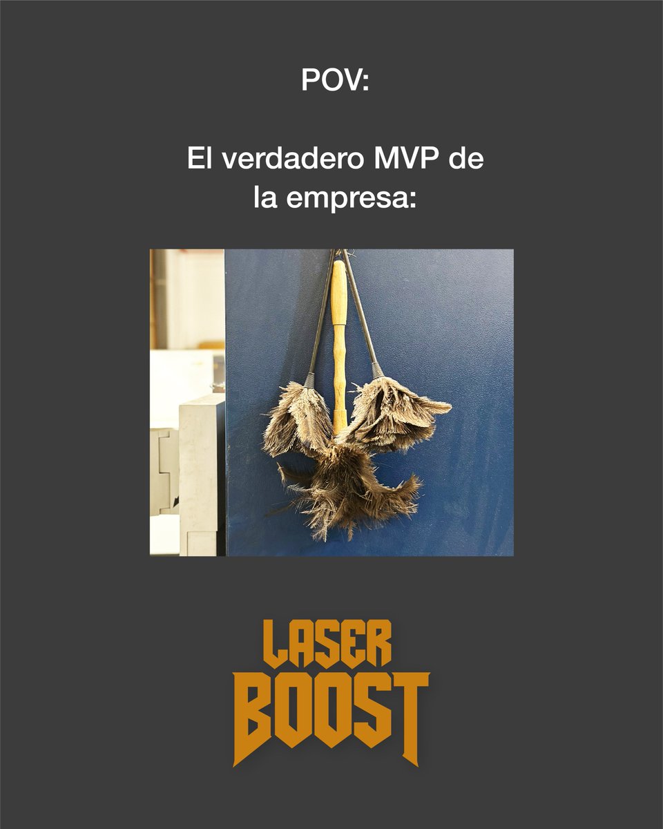LaserBoost's tweet photo. 🧹 En toda empresa hay un MVP. En nuestro caso, también tiene plumas. Porque por muy avanzada que sea la maquinaria, el taller siempre necesita a alguien que mantenga todo bajo control.

#LaserBoost #CorteLáser #PlegadoLáser #FabricaciónOnline #IngenieríaDePrecisión https://t.co/ZdPfrx5gmK