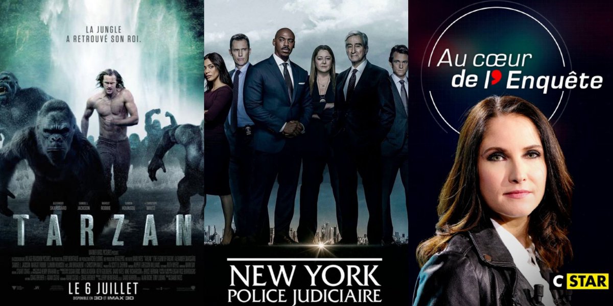 RomainActuTV's tweet image. 📶 AUDIENCE TNT 

⚫️ #Tarzan sur #6TER a rassemblé 510.000 téléspectateurs soit 3,3%Pda 
⏪️ SEMAINE DERNIÈRE : 256.000 téléspectateurs - 1,6%Pda (Maléfique le pouvoir du mal)

⚫️ #AuCoeurDeLenquete sur #CStar a rassemblé 215.000 téléspectateurs soit 1,3%Pda
⏪️ SEMAINE