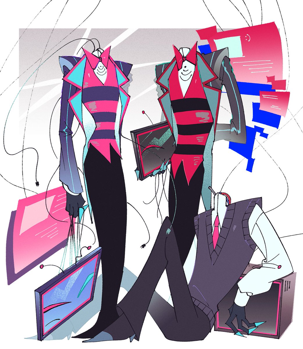 parareru_owo's tweet photo. #HazbinHotelVox https://t.co/DD3eOstNiu