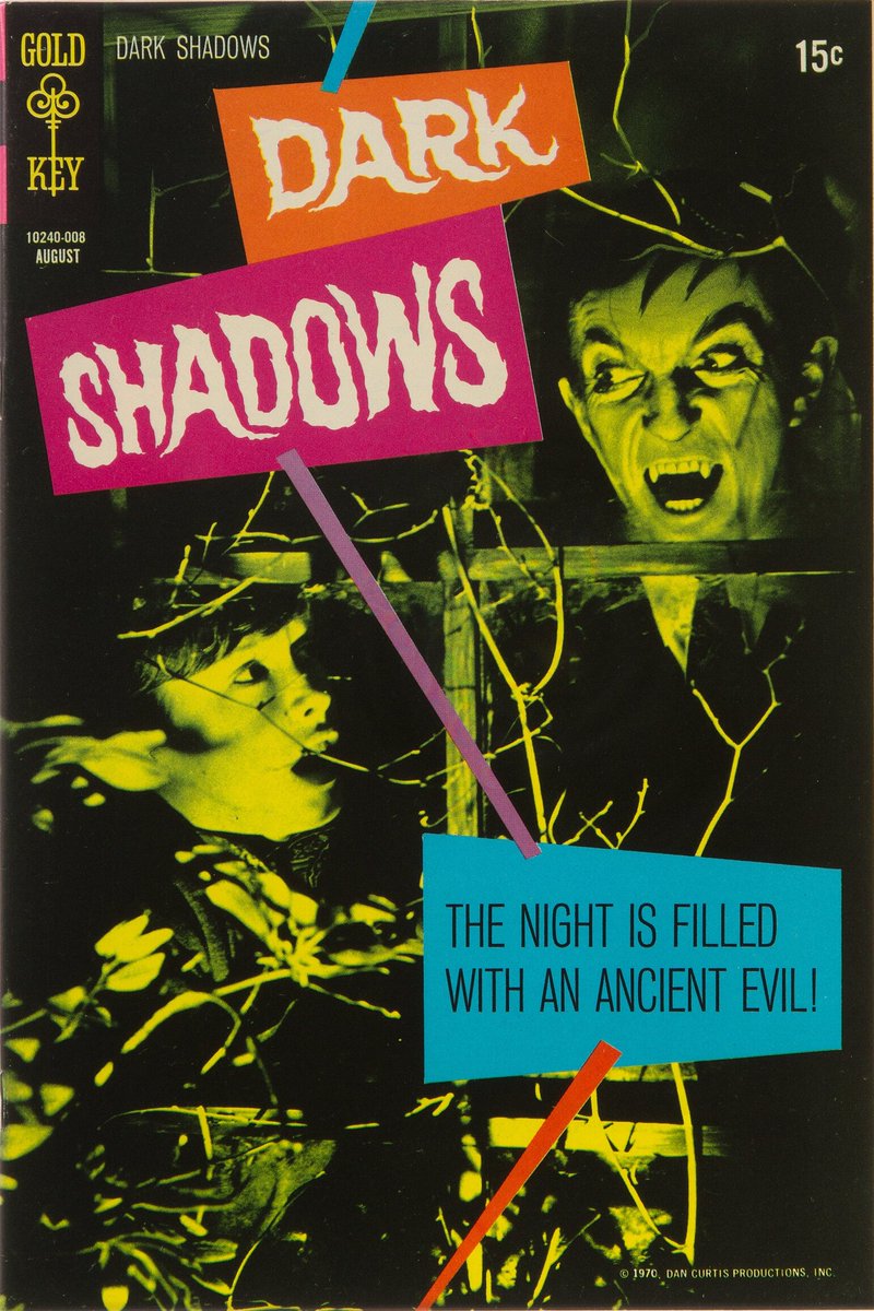Terror_By_Night's tweet photo. Dark Shadows #6 (Gold Key, Aug 1970)
.
#TerrorByNight #DarkShdaows #BarnabasCollins #JonathanFrid #ClassicHorror #VintageHorror #MonsterKid
. https://t.co/3OT1KwQJsQ