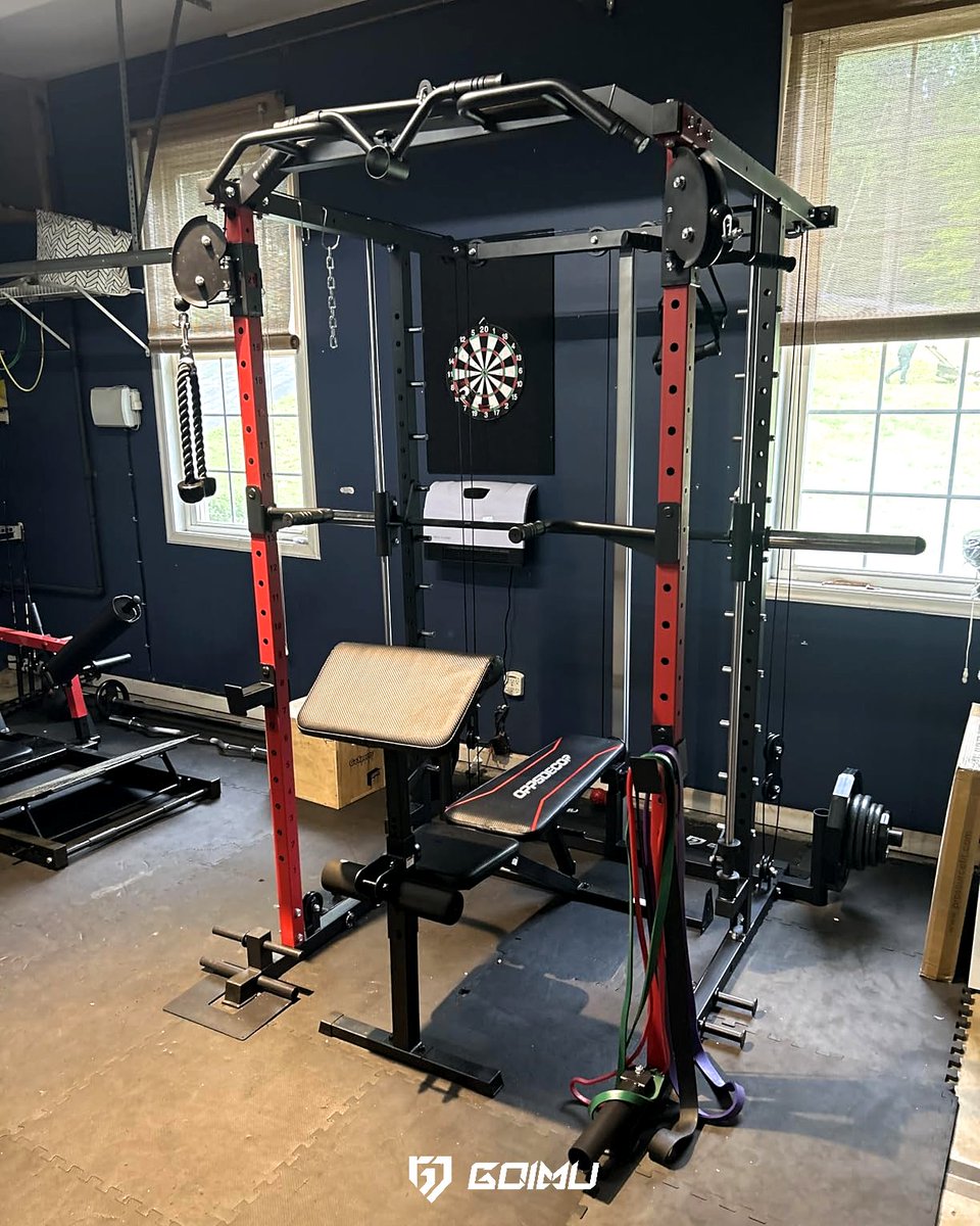 GoimuFitness's tweet image. There’s nothing better than a home gym setup that keeps giving back. Remember — health is an investment,
📷Link here:bit.ly/3PezXY8
#goimufitness #goimu #smithmachine #Homegymsetup #gift