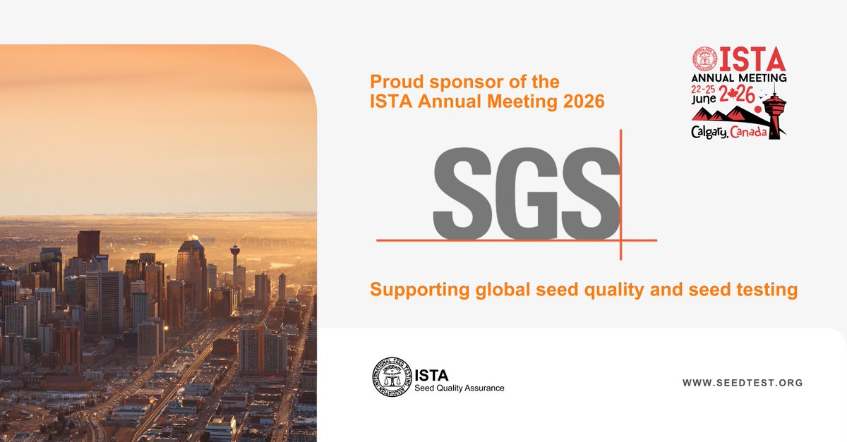 ISTA - International Seed Testing Association tweet media