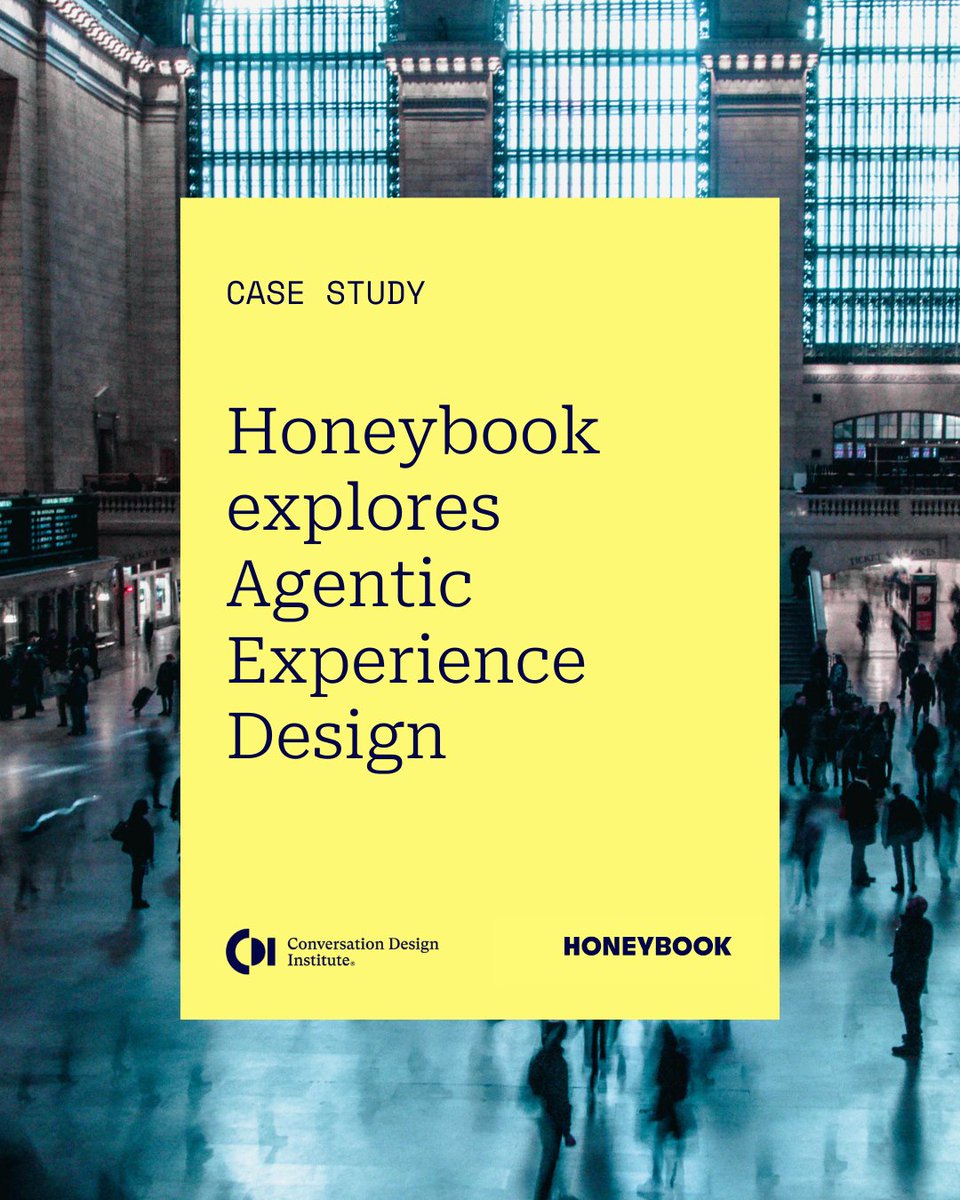 Conversation Design Institute tweet media