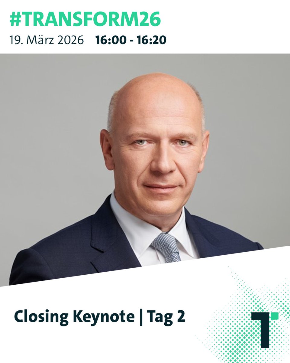 TRANSFORM tweet media