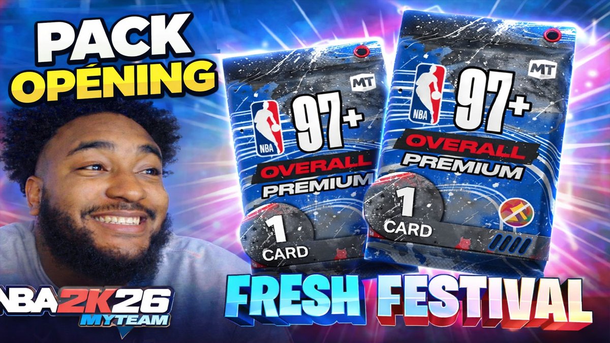 itsonlywill_'s tweet photo. OPENING 2 97+ GALAXY OPAL PACKS ! NBA 2K26 MYTEAM https://t.co/N2tVWIurTm via @YouTube https://t.co/woECghqYYn