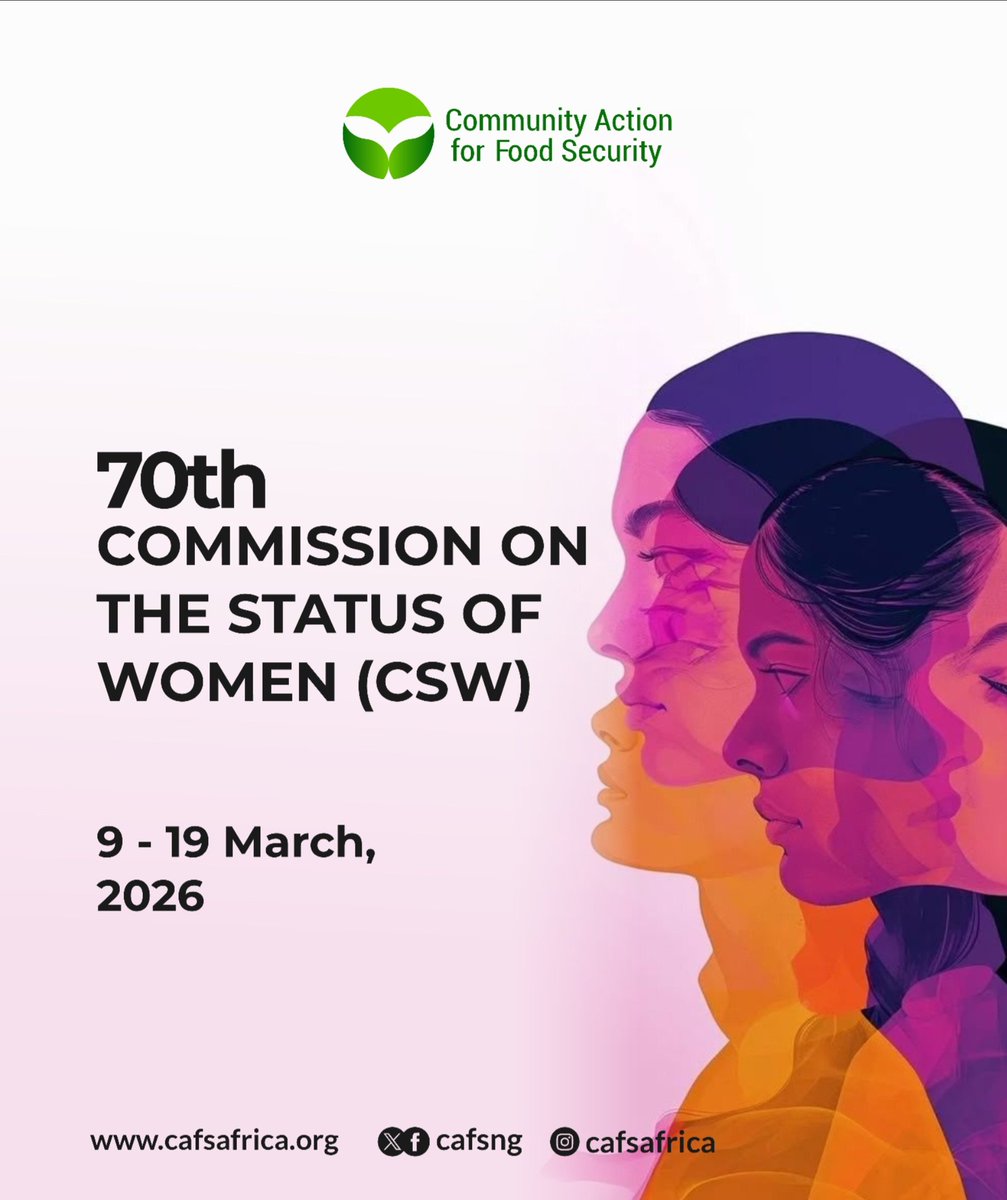 Community Action For Food Security (CAFS) Africa tweet media