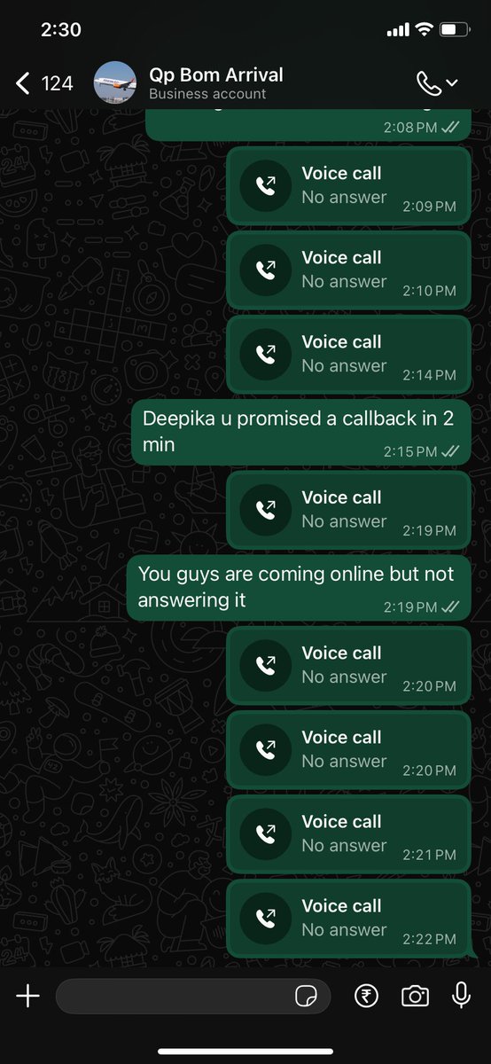 ShaikhAleem's tweet photo. I am being harrases with fake promises of call backs https://t.co/Kn916uQAEe