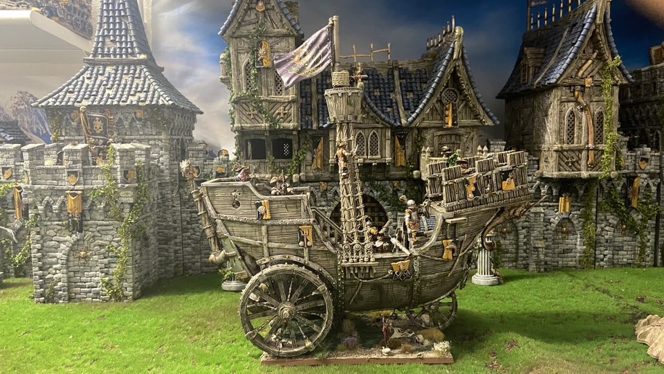 LastSwordMinis's tweet image. High Kingdom: Marenstatd Landship by @Alex Dipa 
The mighty Landship advances relentlessly toward the enemy lines, blasting its way through with cannon fire.
goo.su/HgxBA
-
#citiesofsigmar #empire #the9thage #warhammer #aos #3dprint #dnd #lastswordminiatures