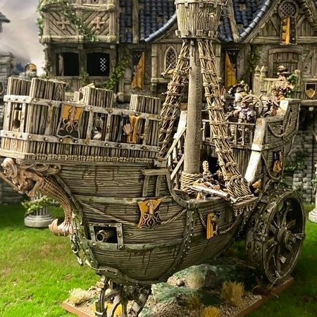 LastSwordMinis's tweet image. High Kingdom: Marenstatd Landship by @Alex Dipa 
The mighty Landship advances relentlessly toward the enemy lines, blasting its way through with cannon fire.
goo.su/HgxBA
-
#citiesofsigmar #empire #the9thage #warhammer #aos #3dprint #dnd #lastswordminiatures