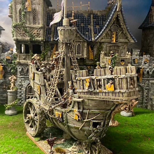 LastSwordMinis's tweet image. High Kingdom: Marenstatd Landship by @Alex Dipa 
The mighty Landship advances relentlessly toward the enemy lines, blasting its way through with cannon fire.
goo.su/HgxBA
-
#citiesofsigmar #empire #the9thage #warhammer #aos #3dprint #dnd #lastswordminiatures