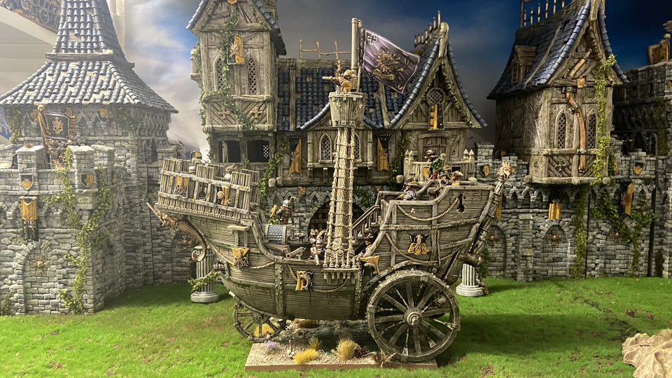 LastSwordMinis's tweet image. High Kingdom: Marenstatd Landship by @Alex Dipa 
The mighty Landship advances relentlessly toward the enemy lines, blasting its way through with cannon fire.
goo.su/HgxBA
-
#citiesofsigmar #empire #the9thage #warhammer #aos #3dprint #dnd #lastswordminiatures