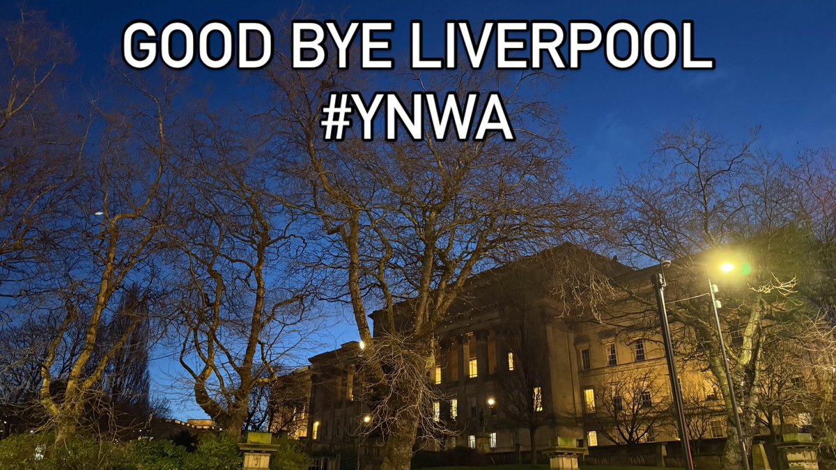 It was a short visit to a city we love dearly. For all the wrong reasons. #YNWA