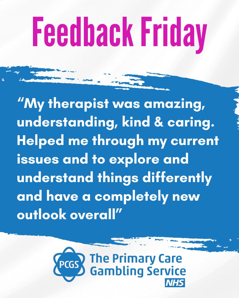 NHS Primary Care Gambling Service tweet media