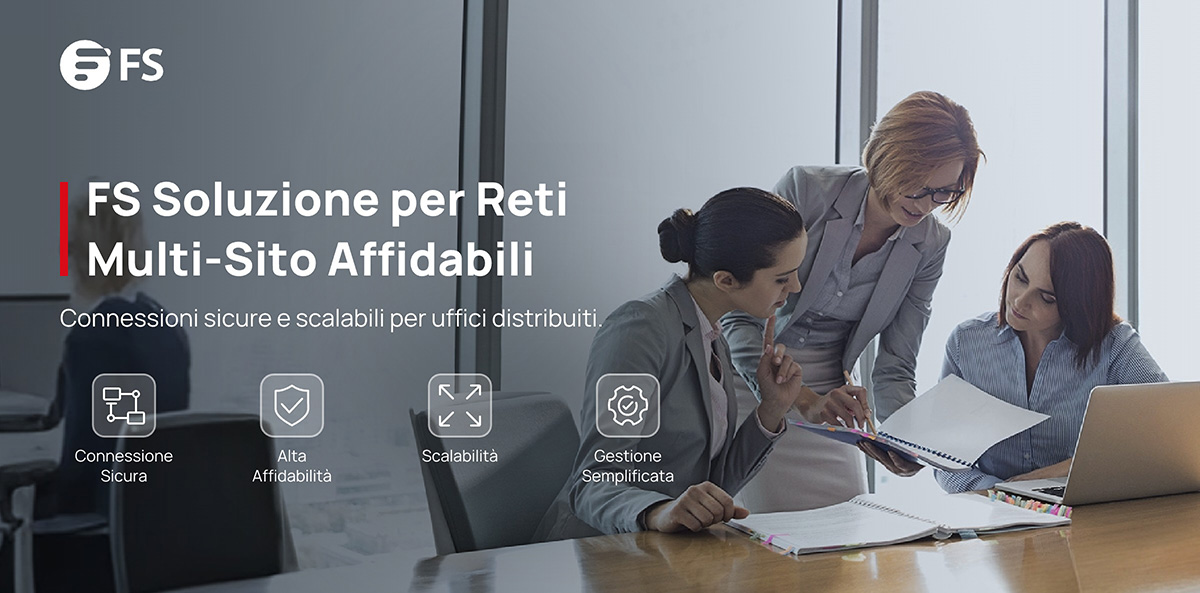 FScom_Italy's tweet image. Lavoro distribuito e sedi multiple richiedono connessioni stabili e sicure. Le soluzioni di rete FS garantiscono collegamenti multi-sito affidabili e scalabili per aziende moderne.
Maggiore informazione: fs.com/it/solutions/m…
#FSItalia #MultiSite #Networking