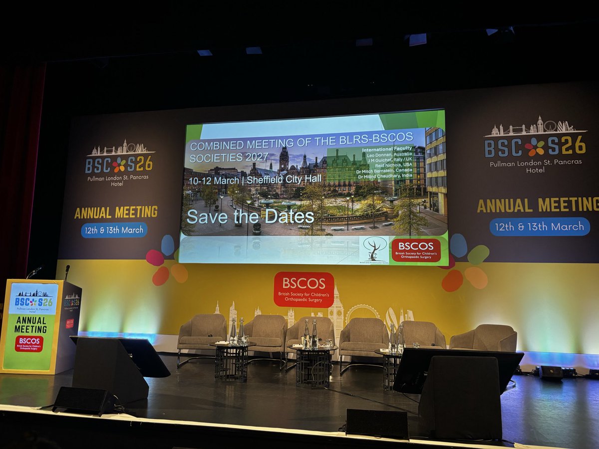 British Society for Children’s Orthopaedic Surgery tweet media