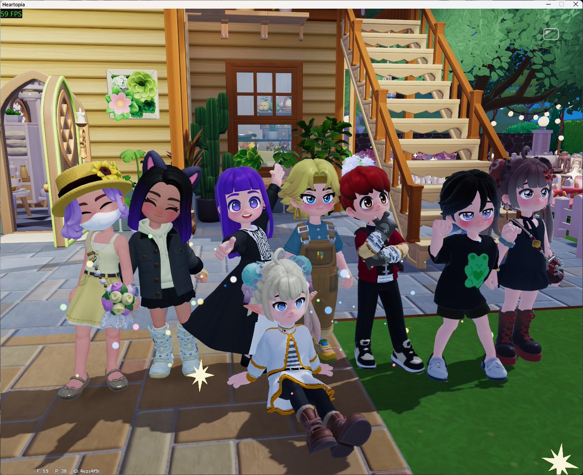 HanzVeiliori's tweet photo. Hato semalem seru banget dah 
Emang petualangan party nya frieren di hato tuh gokil abis 
Bareng @HolidaySec19233 @RobyLv0 
#heartopia #heartopiaID https://t.co/2N9lheqxnZ
