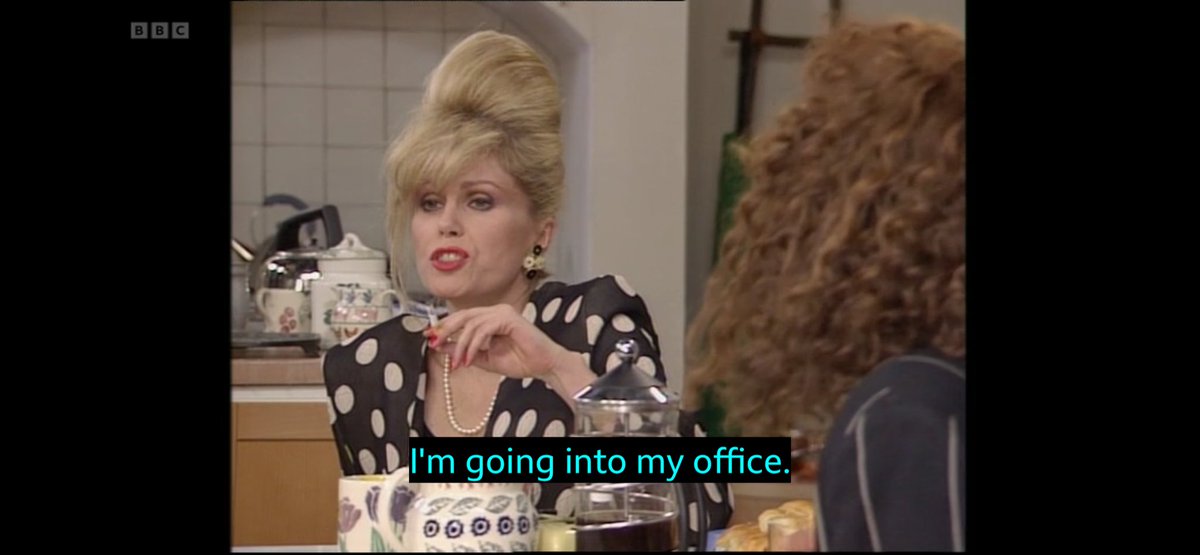 No context Absolutely Fabulous tweet media