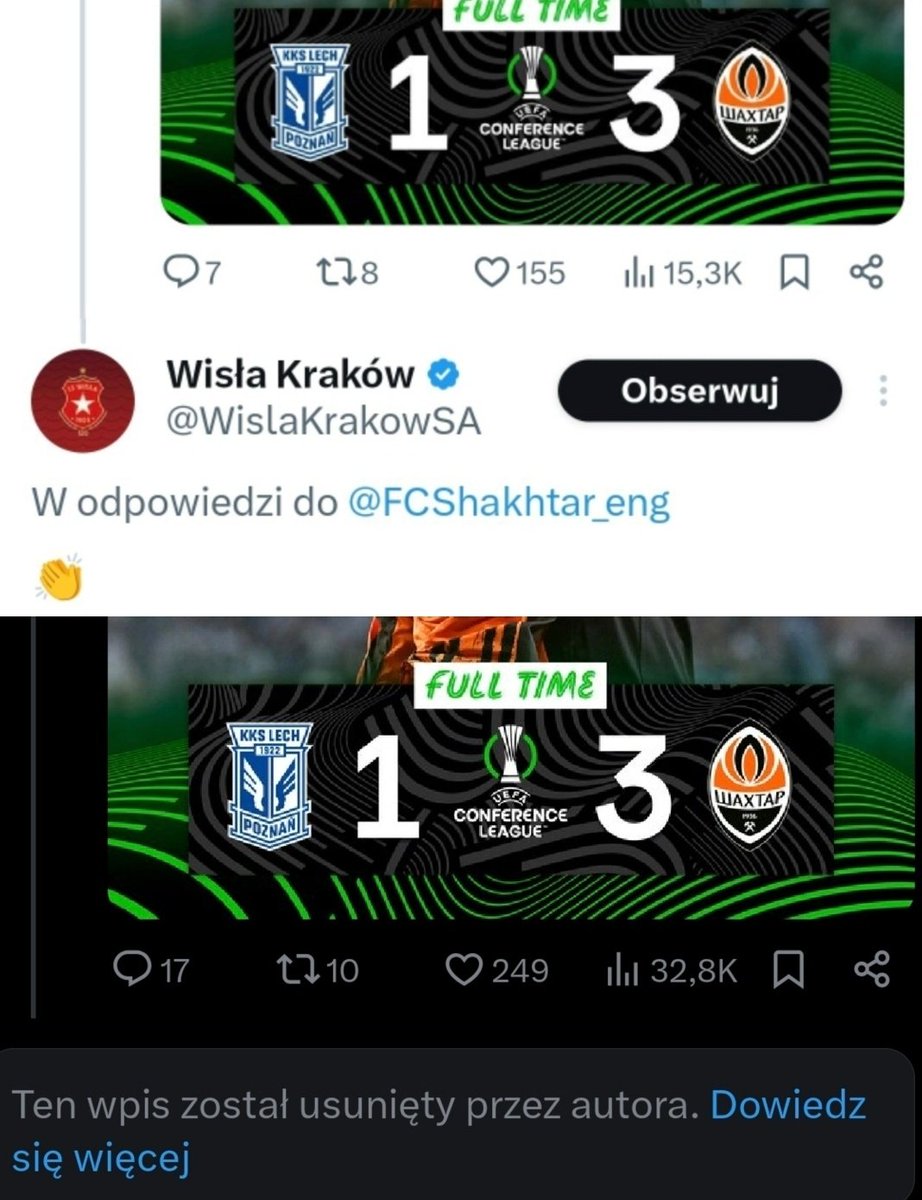 Piotr Konrad Janas, GWr tweet media