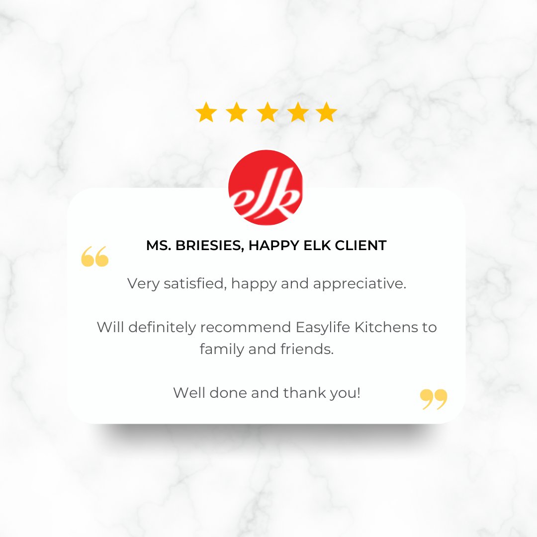 EasylifeKitchen's tweet image. The real MVPs behind every beautiful kitchen? Our Installers.

Here’s what our clients have to say about the installers who bring the design to life, with precision, care and serious attention to detail.

#EasylifeKitchens #ClientFeedback #KitchenInstallers #DreamKitchens