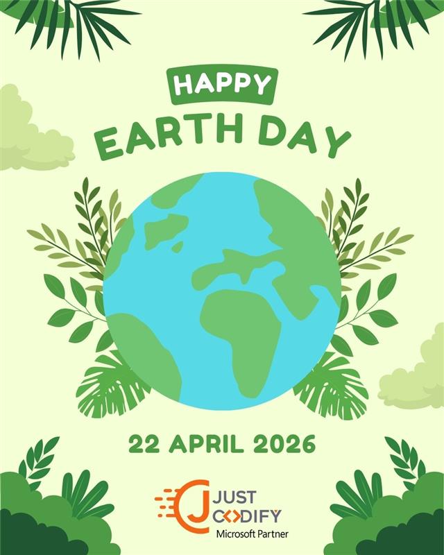 JustCodify's tweet photo. Happy Earth Day from JustCodify!

Let’s protect our planet by making small sustainable choices every day for a greener future. 

#EarthDay #SaveEarth #GoGreen #JustCodify #Codify https://t.co/aoIhgdATuv
